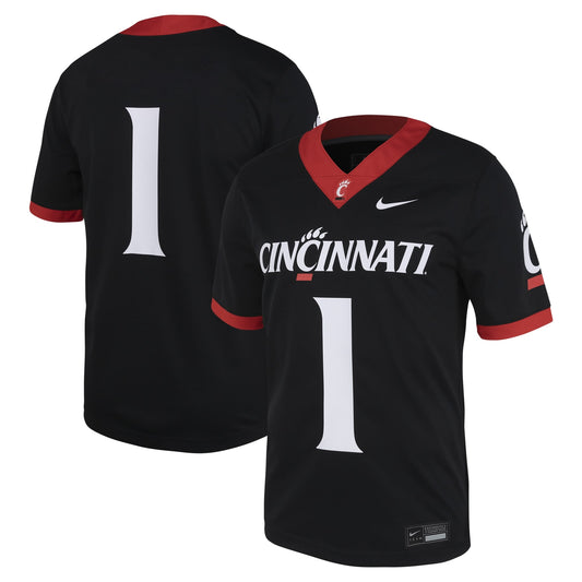 #1 Cincinnati Bearcats Untouchable Football Jersey � Black | Stitched College Jersey TJS74134