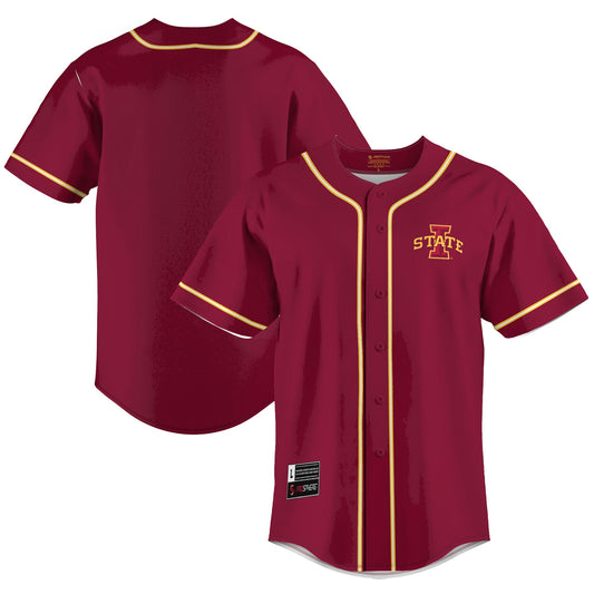 Iowa State Cyclones GameDay Greats Lightweight Baseball Jersey - Cardinal | Stitched College Jersey TJS74152