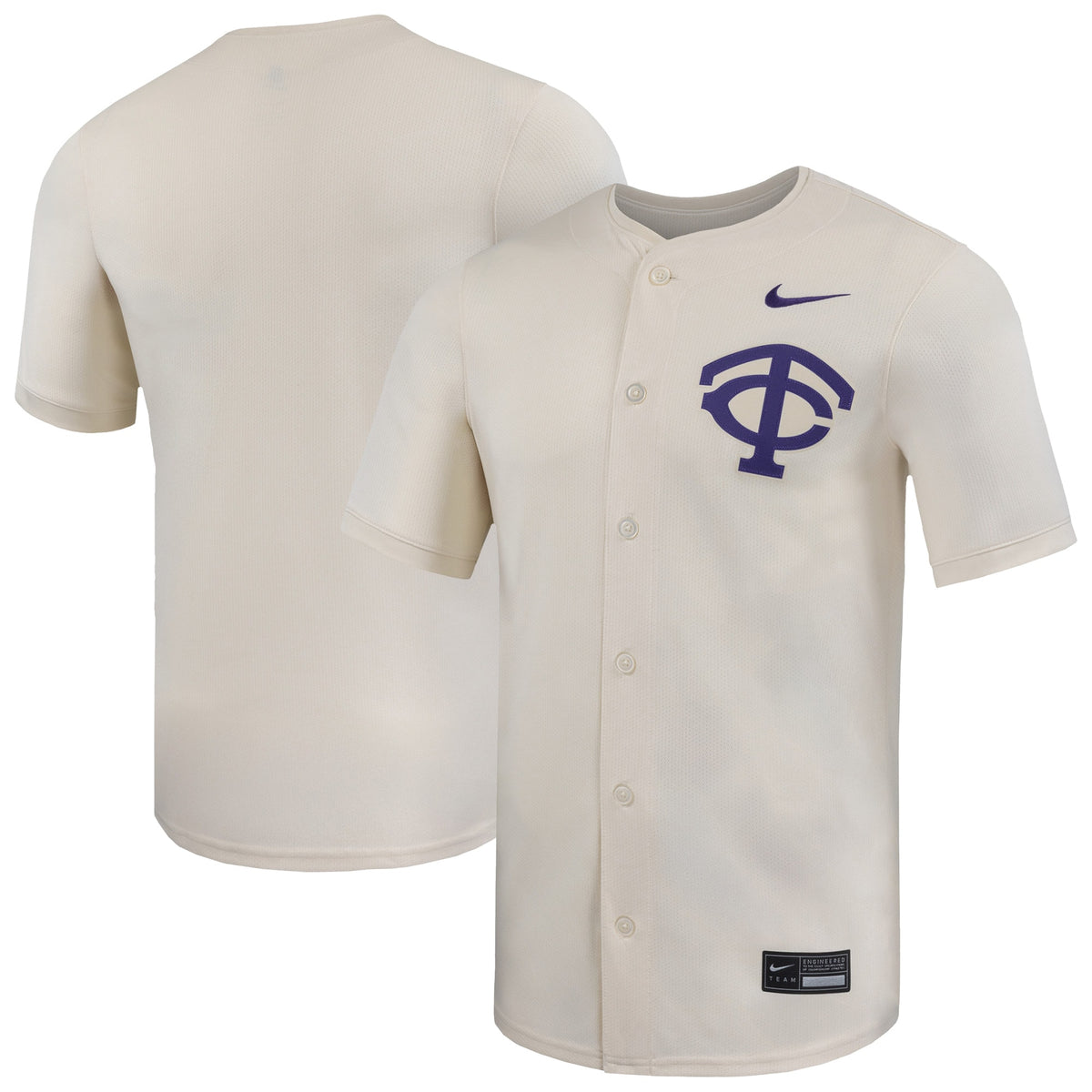 TCU Horned Frogs Limited Baseball Jersey - Natural | Stitched College Jersey TJS74174
