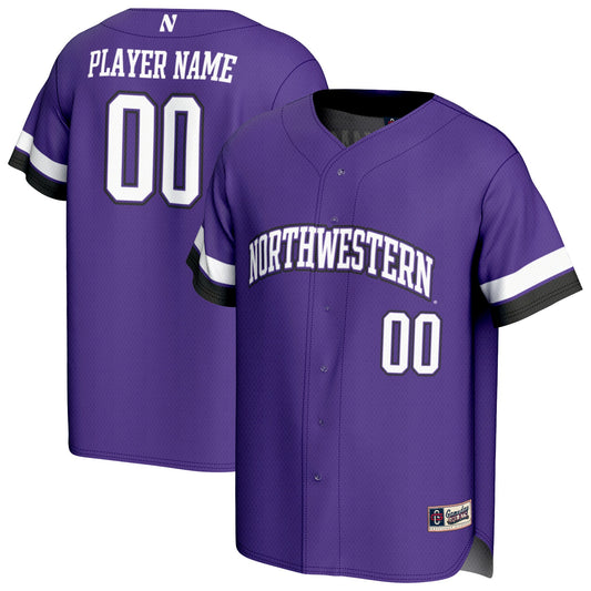 Northwestern Wildcats GameDay Greats Unisex Personalized Collegiate Baseball Fashion Jersey - Purple | Stitched College Jersey TJS74318