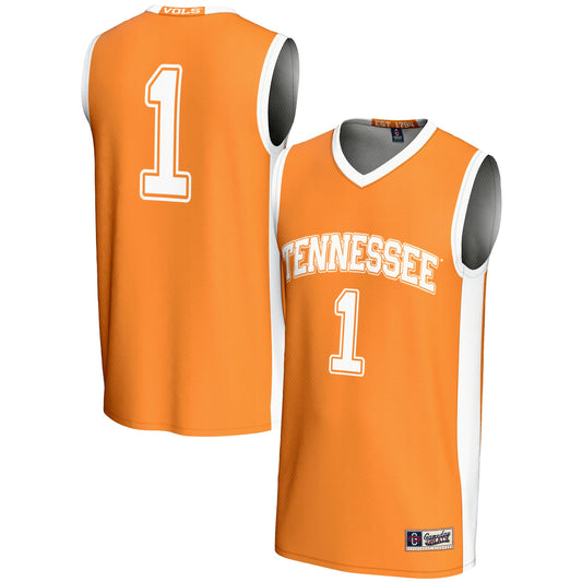 #1 Tennessee Volunteers GameDay Greats Unisex Lightweight Basketball Jersey - Tennessee Orange | Stitched College Jersey TJS74427