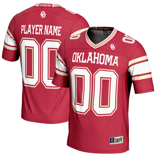 Oklahoma Sooners GameDay Greats Pick-A-Player Football Jersey - Crimson | Stitched College Jersey TJS74417