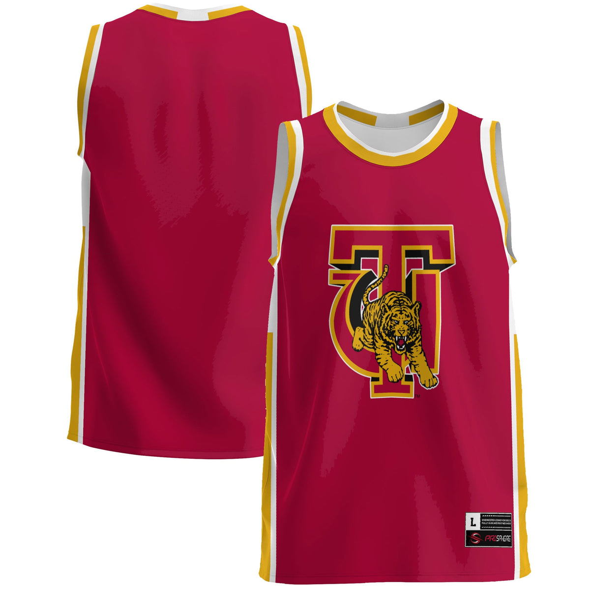 Tuskegee Golden Tigers GameDay Greats Lightweight Basketball Jersey - Crimson | Stitched College Jersey TJS74563