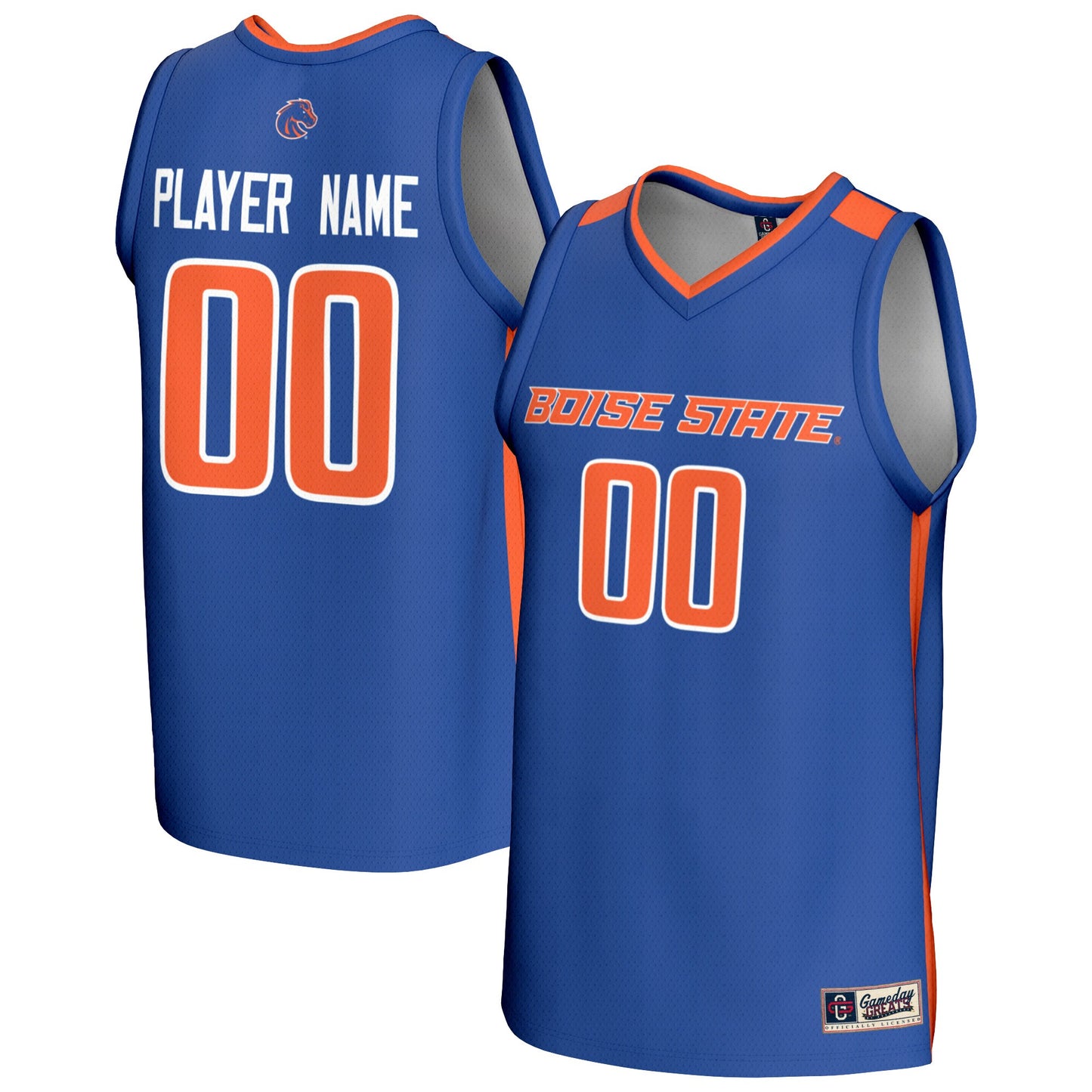Boise State Broncos GameDay Greats Unisex Pick-A-Player Lightweight Collegiate Women's Basketball Fashion Jersey - Royal | Stitched College Jersey TJS74533