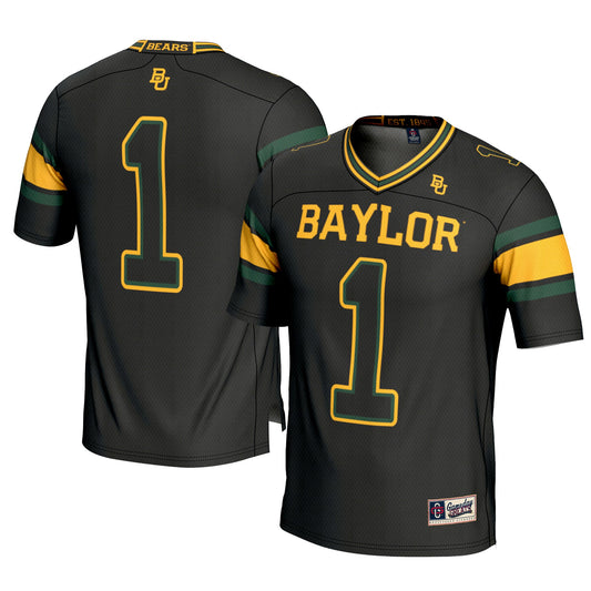 #1 Baylor Bears GameDay Greats Football Jersey - Black | Stitched College Jersey TJS74448