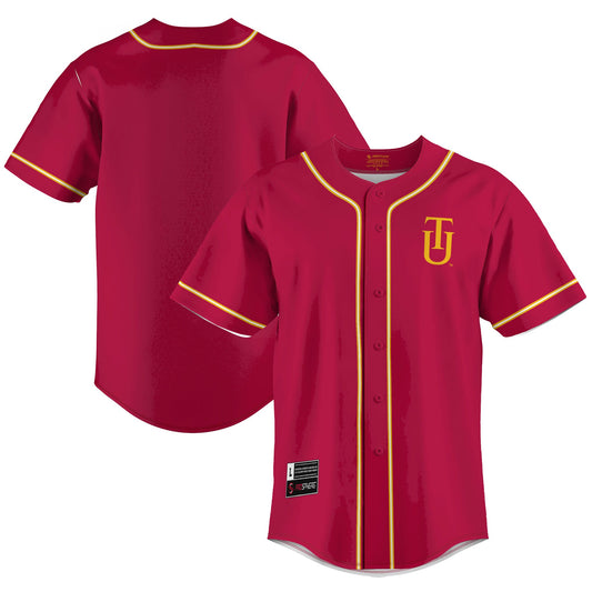 Tuskegee Golden Tigers GameDay Greats Lightweight Baseball Jersey - Crimson | Stitched College Jersey TJS74584