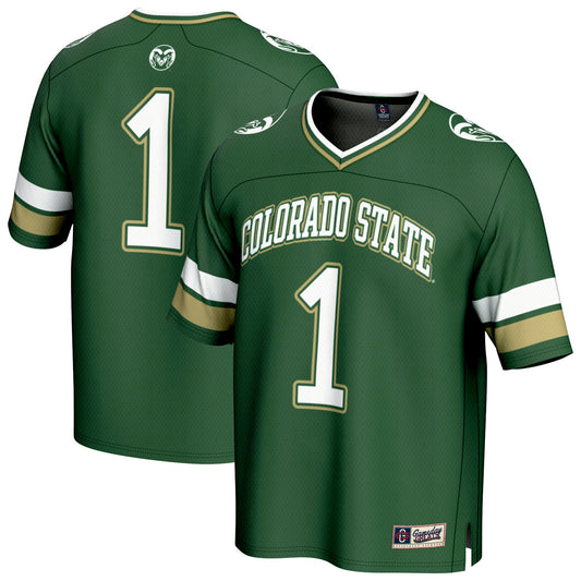 #1 Colorado State Rams GameDay Greats Unisex Collegiate Football Fashion Jersey - Green | Stitched College Jersey TJS74489