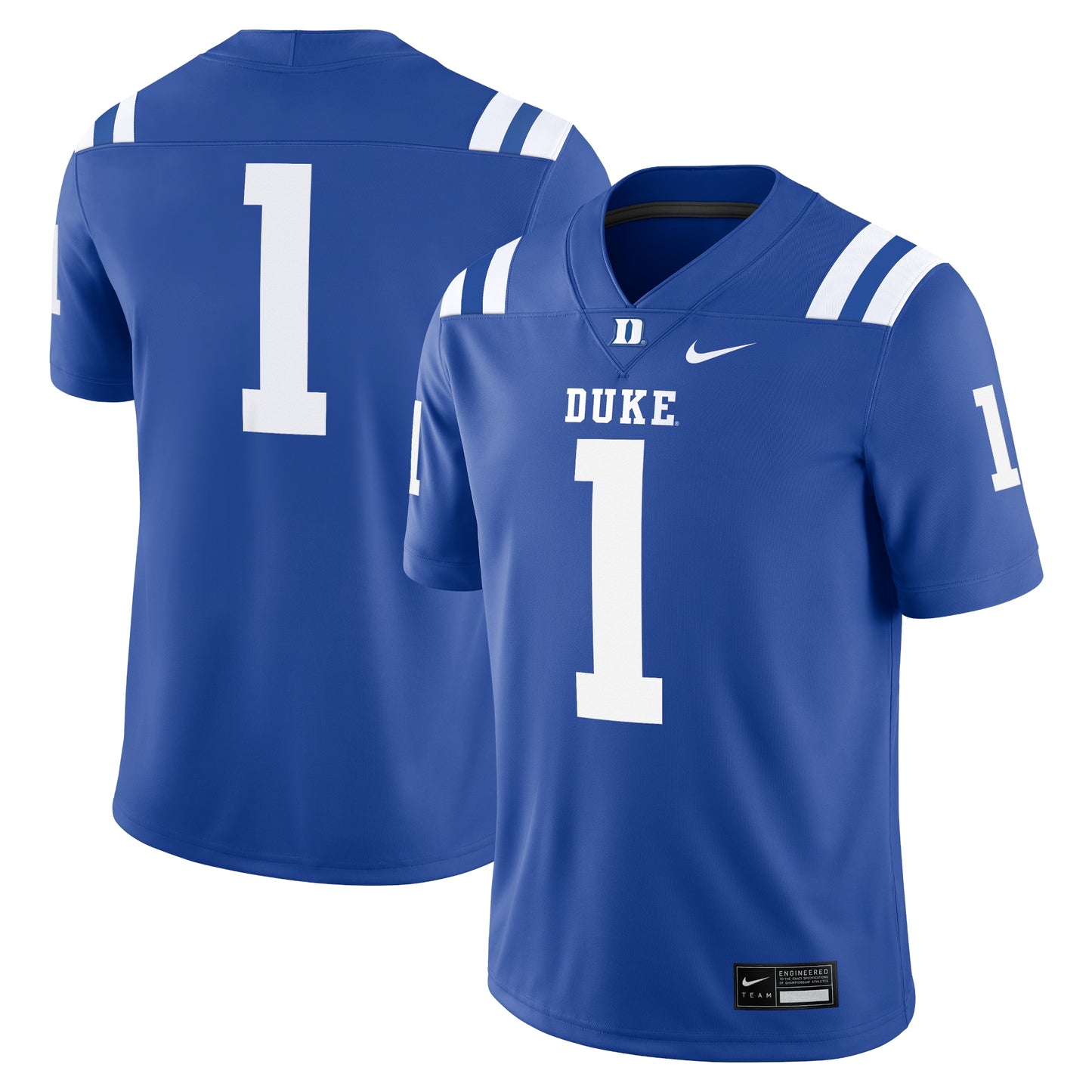 #1 Duke Blue Devils Game Jersey - Royal | Stitched College Jersey TJS74537