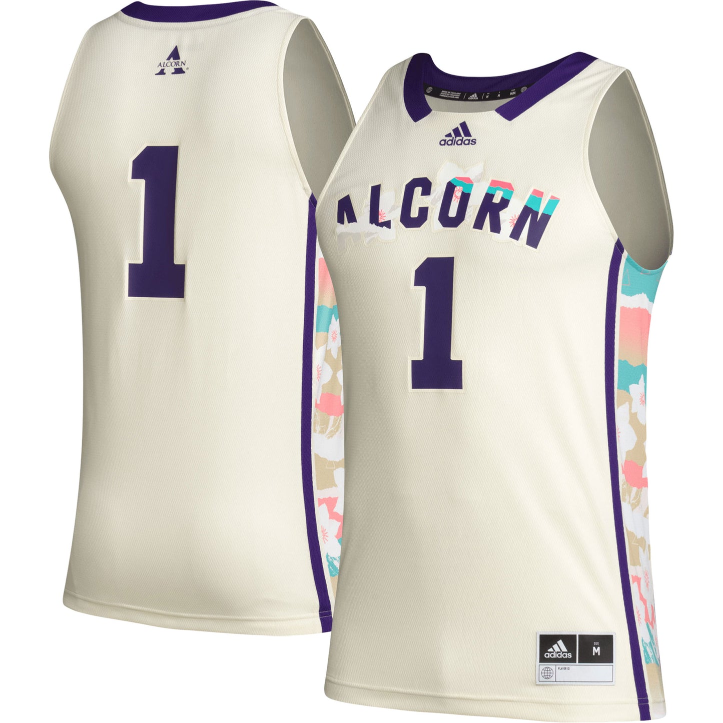 #1 Alcorn State Braves Honoring Black Excellence Basketball Jersey - Khaki | Stitched College Jersey TJS74451