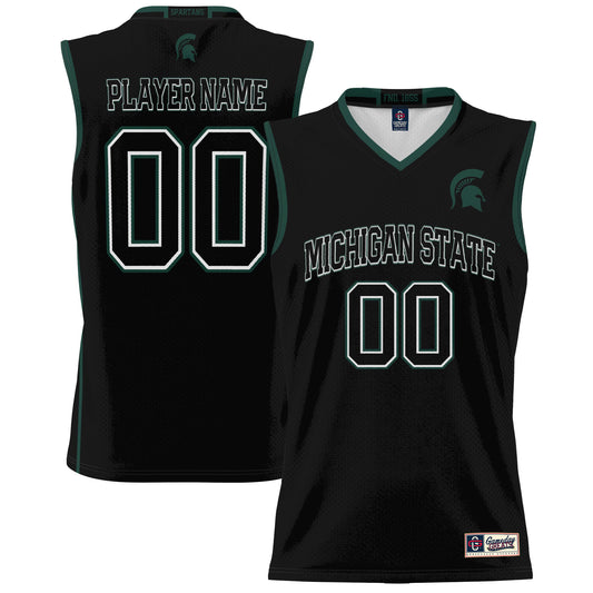 Michigan State Spartans GameDay Greats Pick-A-Player Men's Basketball Jersey - Black | Stitched College Jersey TJS74718