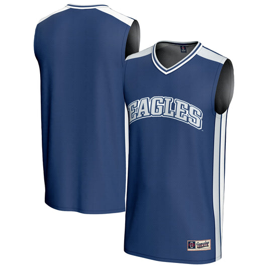 Emory Eagles GameDay Greats Basketball Jersey - Blue | Stitched College Jersey TJS75024
