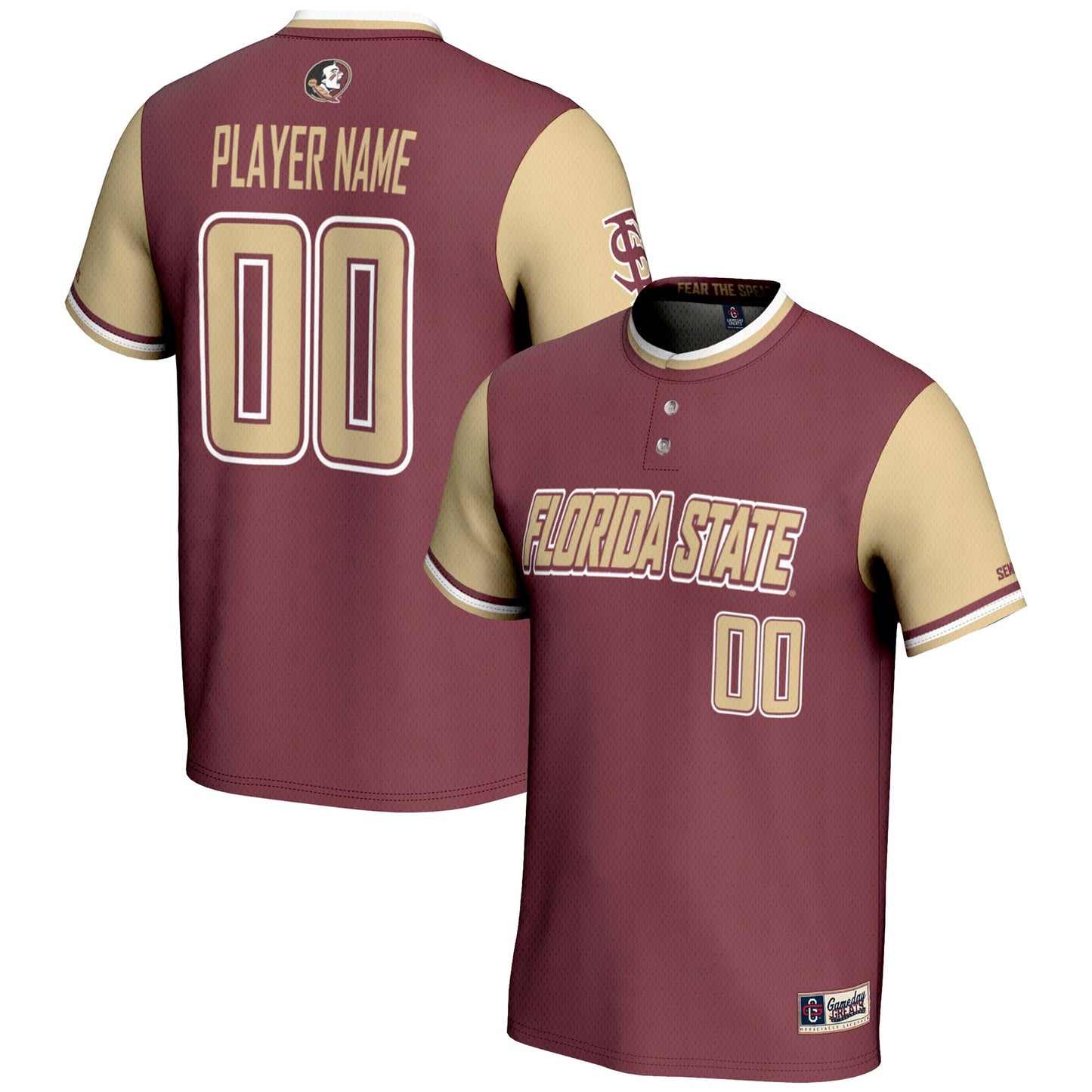 Florida State Seminoles GameDay Greats Unisex Pick-A-Player Lightweight Softball Jersey � Garnet | Stitched College Jersey TJS74962