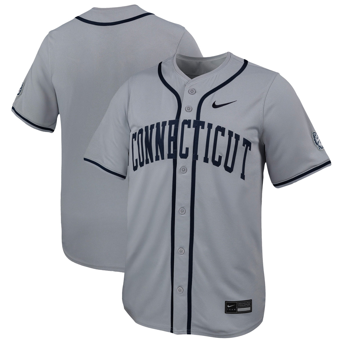 UConn Huskies Limited Baseball Jersey - Gray | Stitched College Jersey TJS74735