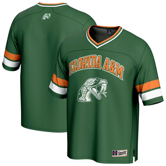 Florida A&M Rattlers GameDay Greats Unisex Spirit Football Jersey - Green | Stitched College Jersey TJS74728