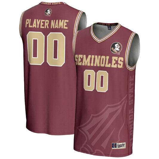 Florida State Seminoles GameDay Greats Unisex Pick-A-Player Women's Basketball Lightweight Icon Print Jersey - Garnet | Stitched College Jersey TJS74935