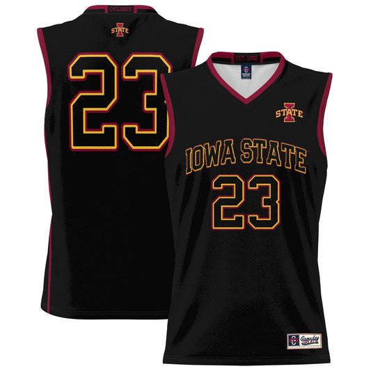 #23 Iowa State Cyclones GameDay Greats Unisex Lightweight Basketball Jersey - Black | Stitched College Jersey TJS74925