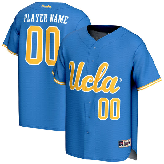 UCLA Bruins GameDay Greats Unisex Lightweight Collegiate Baseball Pick-A-Player Fashion Jersey - Blue | Stitched College Jersey TJS74961