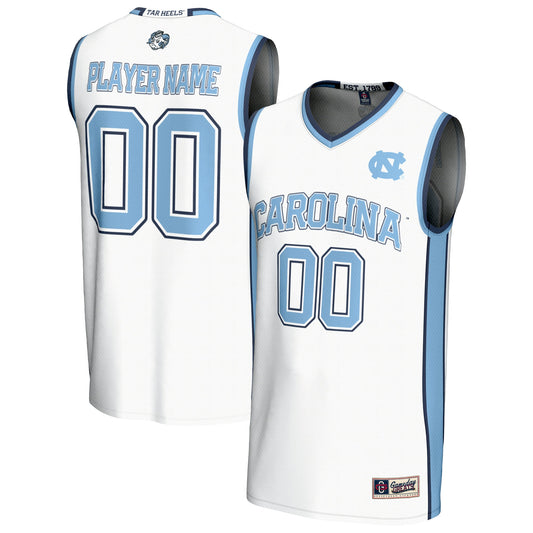 North Carolina Tar Heels GameDay Greats Pick-A-Player Lightweight Men's Basketball Fashion Jersey - White | Stitched College Jersey TJS74727
