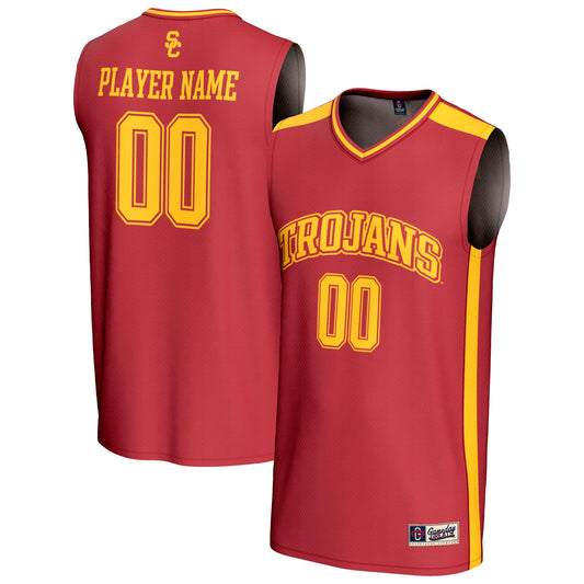 USC Trojans GameDay Greats Unisex Pick-A-Player Lightweight Men's Basketball Fashion Jersey - Cardinal | Stitched College Jersey TJS75016