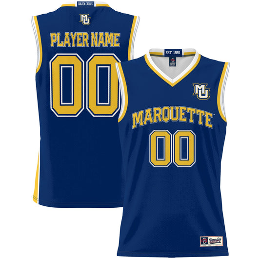 Marquette Golden Eagles GameDay Greats Unisex Lightweight Pick-A-Player Women's Basketball Jersey - Navy | Stitched College Jersey TJS74839