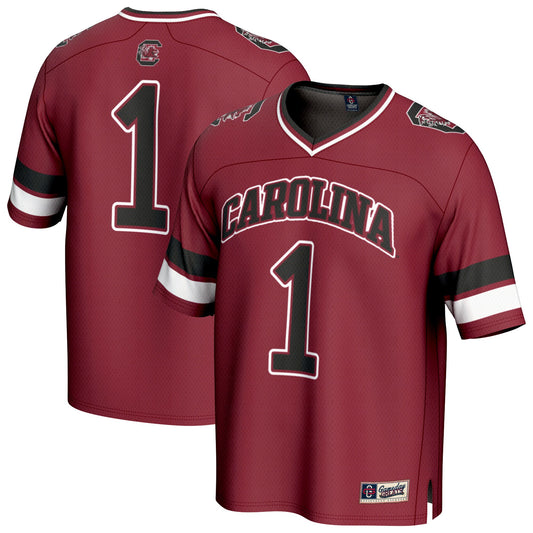 #1 South Carolina Gamecocks GameDay Greats Lightweight Collegiate Football Fashion Jersey - Garnet | Stitched College Jersey TJS74731