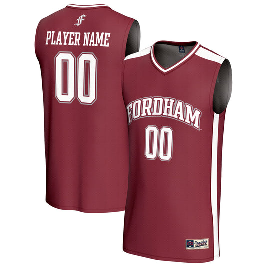 Fordham Rams GameDay Greats Unisex Lightweight Collegiate Women's Basketball Pick-A-Player Fashion Jersey - Maroon | Stitched College Jersey TJS74726