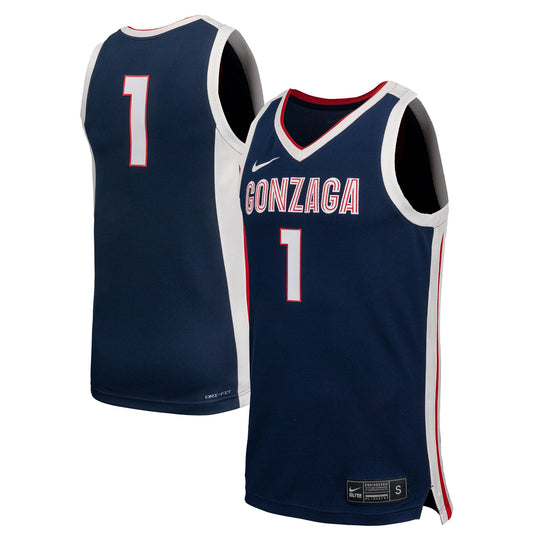 Gonzaga Bulldogs Replica Basketball Jersey - Navy | Stitched College Jersey TJS74760