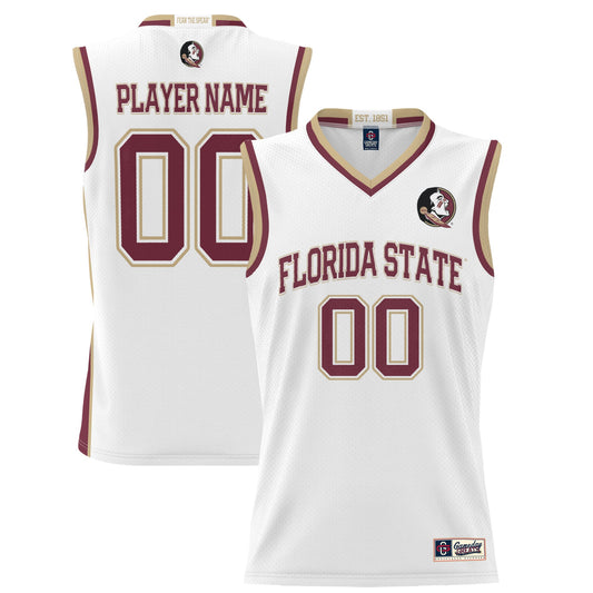 Florida State Seminoles GameDay Greats Unisex Lightweight Pick-A-Player Women's Basketball Jersey - White | Stitched College Jersey TJS74833