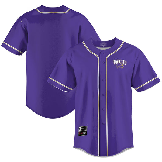 Western Carolina Catamounts GameDay Greats Lightweight Baseball Jersey - Purple | Stitched College Jersey TJS74903