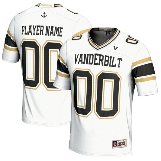 Vanderbilt Commodores GameDay Greats Pick-A-Player Football Jersey - White | Stitched College Jersey TJS74660