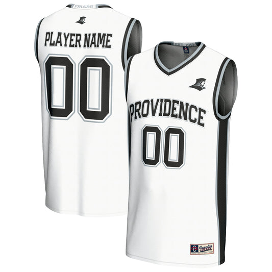 Providence Friars GameDay Greats Unisex Lightweight Collegiate Women's Basketball Pick-A-Player Fashion Jersey - White | Stitched College Jersey TJS74673