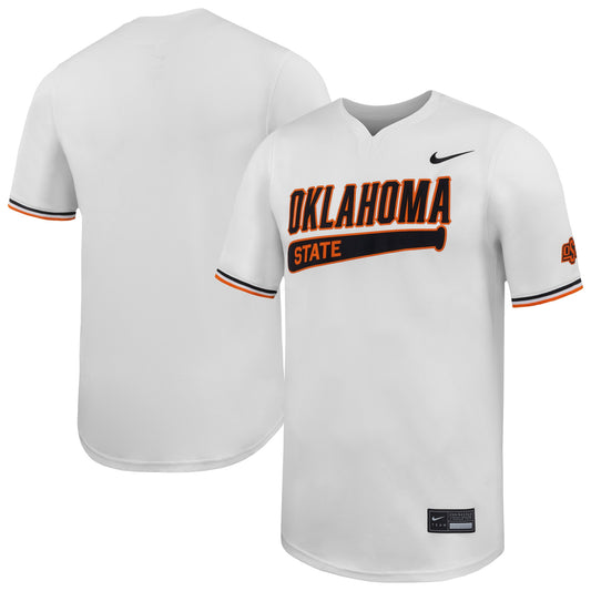 Oklahoma State Cowboys Limited Baseball Jersey - White | Stitched College Jersey TJS74626