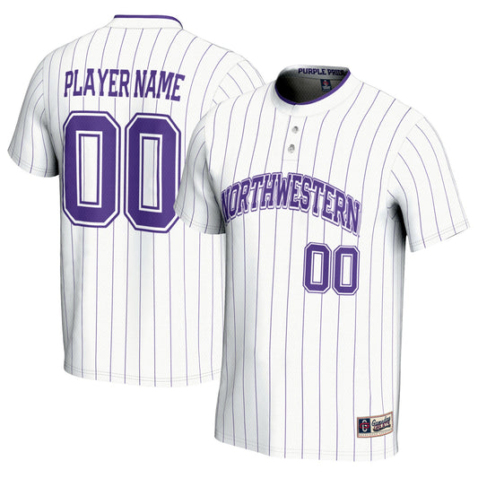 Northwestern Wildcats GameDay Greats Unisex Pick-A-Player Lightweight Softball Jersey - White | Stitched College Jersey TJS75288