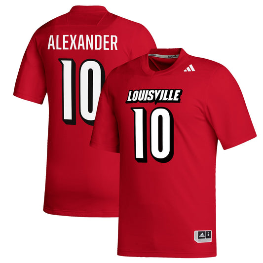 Jaire Alexander Louisville Cardinals Replica Football Alumni Jersey - Red | Stitched College Jersey TJS75195