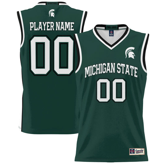 Michigan State Spartans GameDay Greats Pick-A-Player Men's Basketball Jersey - Green | Stitched College Jersey TJS75158