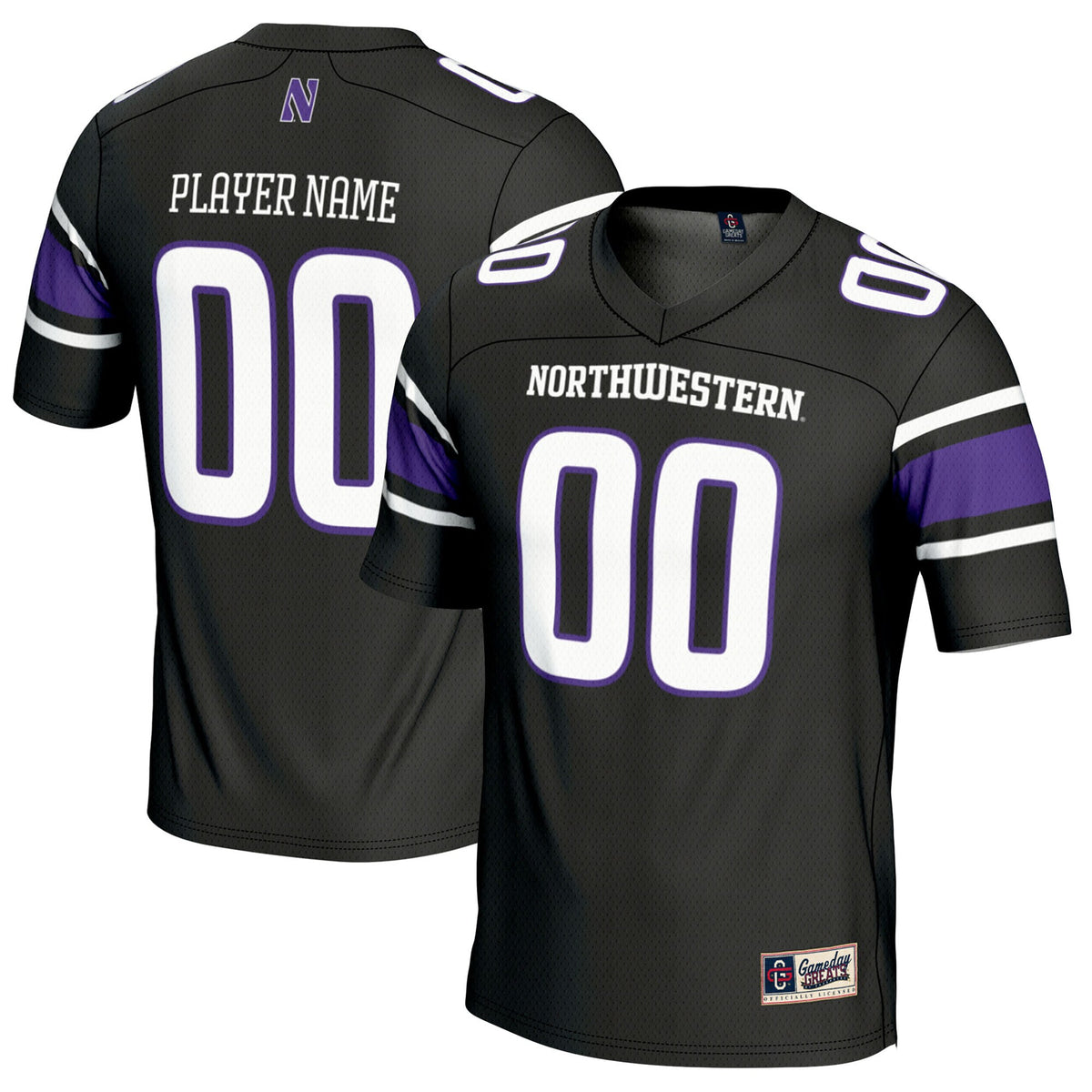 Northwestern Wildcats GameDay Greats Pick-A-Player Football Jersey - Black | Stitched College Jersey TJS75232