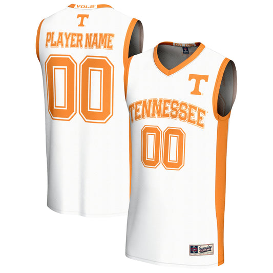 Tennessee Volunteers GameDay Greats Unisex Lightweight Collegiate Men's Basketball Pick-A-Player Fashion Jersey - White | Stitched College Jersey TJS75222