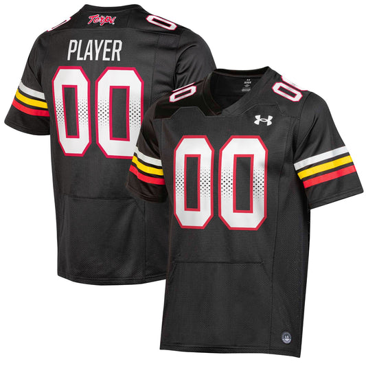 Maryland Terrapins Pick-A-Player Replica Football Jersey - Black | Stitched College Jersey TJS75510