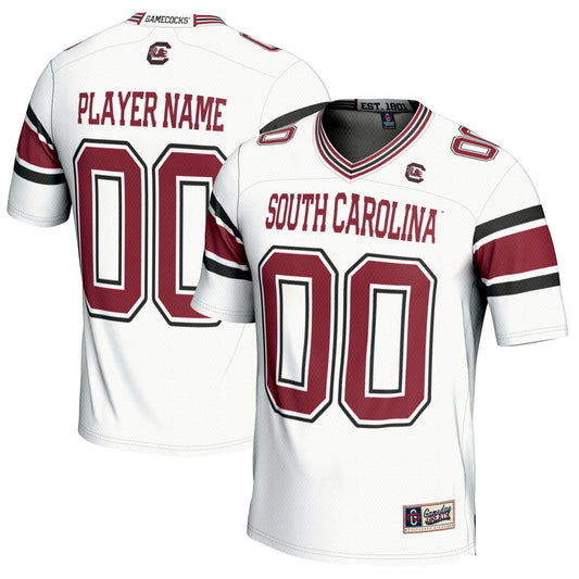 South Carolina Gamecocks GameDay Greats Pick-A-Player Football Jersey - White | Stitched College Jersey TJS75436