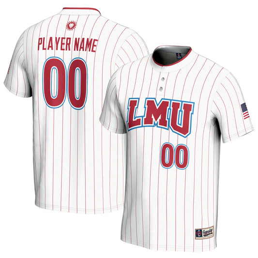 Loyola Marymount Lions GameDay Greats Unisex Pick-A-Player Softball Lightweight Jersey - White | Stitched College Jersey TJS75428
