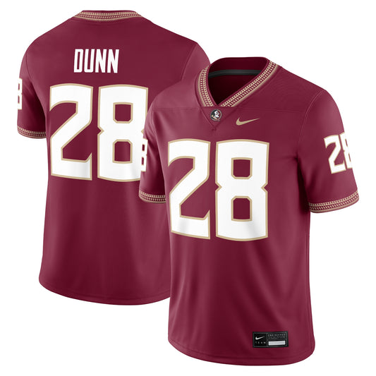 Warrick Dunn Florida State Seminoles Alumni Game Jersey - Garnet | Stitched College Jersey TJS75329