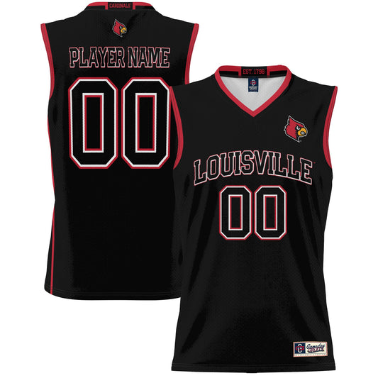Louisville Cardinals GameDay Greats Unisex Lightweight Pick-A-Player Men's Basketball Jersey - Black | Stitched College Jersey TJS75039