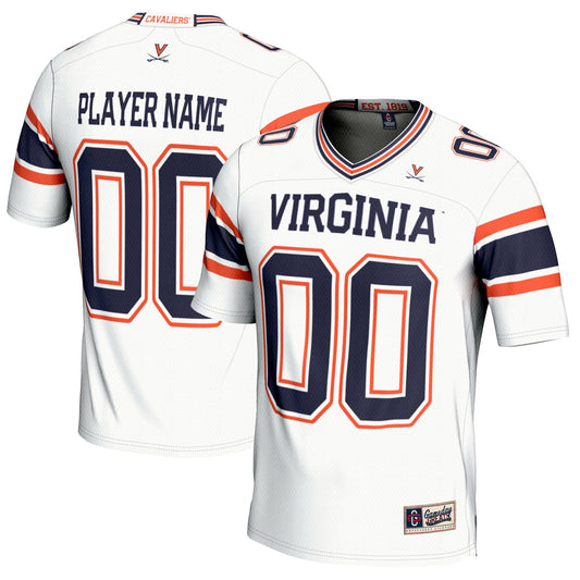 Virginia Cavaliers GameDay Greats Pick-A-Player Football Jersey - White | Stitched College Jersey TJS75083