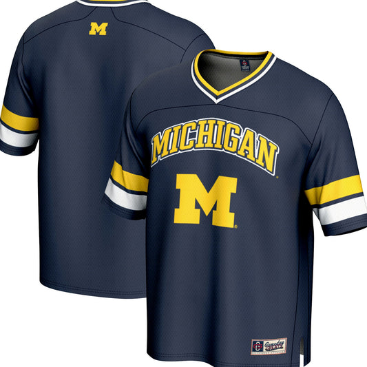 Michigan Wolverines GameDay Greats Spirit Football Jersey - Navy | Stitched College Jersey TJS75071