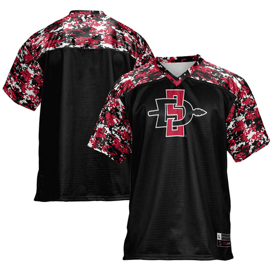 San Diego State Aztecs GameDay Greats Football Jersey - Black | Stitched College Jersey TJS75189