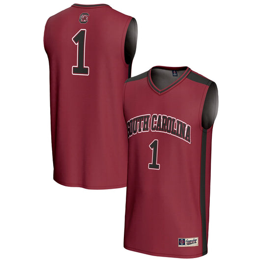 #1 South Carolina Gamecocks GameDay Greats Unisex Lightweight Collegiate Basketball Fashion Jersey - Garnet | Stitched College Jersey TJS75242