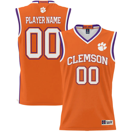 Clemson Tigers GameDay Greats Unisex Lightweight Pick-A-Player Women's Basketball Jersey - Orange | Stitched College Jersey TJS75251