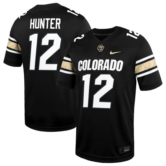 Travis Hunter Colorado Buffaloes Alternate Alumni Game Jersey - Black | Stitched College Jersey TJS75138