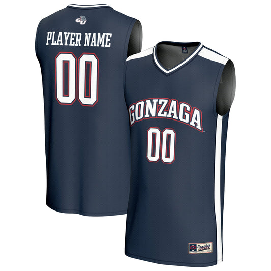 Gonzaga Bulldogs GameDay Greats Unisex Lightweight Collegiate Women's Basketball Pick-A-Player Fashion Jersey - Navy | Stitched College Jersey TJS75370