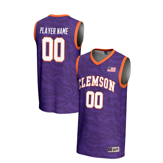 Clemson Tigers GameDay Greats Unisex Pick-A-Player Women's Basketball Lightweight Jersey - Purple | Stitched College Jersey TJS75531